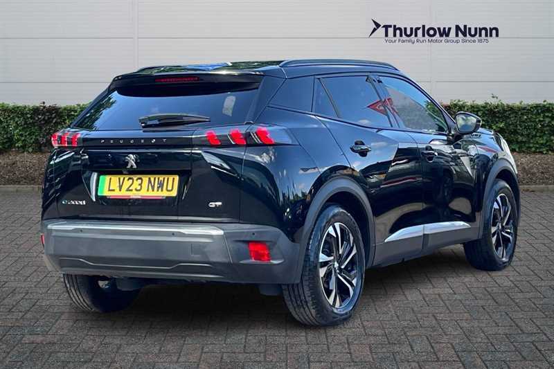 Peugeot e-2008 50Kwh Gt Suv 7Kw Charger 136 LV23NWU Black #3