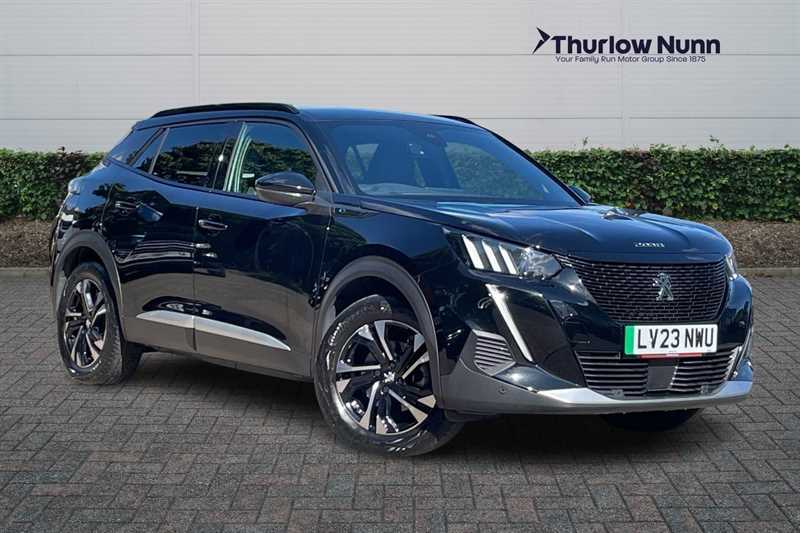 Peugeot e-2008 50Kwh Gt Suv 7Kw Charger 136 LV23NWU Black