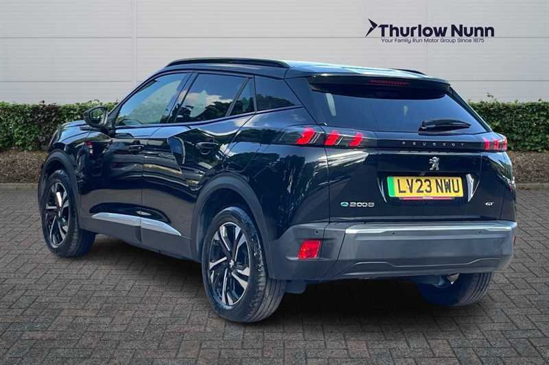 Peugeot e-2008 50Kwh Gt Suv 7Kw Charger 136 LV23NWU Black #5