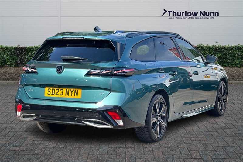 Peugeot 308 SW 1.2 Puretech Gt Premium Estate Eat Euro SD23NYN Blue #3