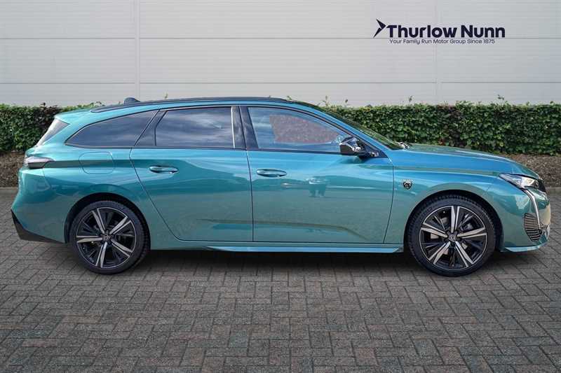 Peugeot 308 SW 1.2 Puretech Gt Premium Estate Eat Euro SD23NYN Blue #2