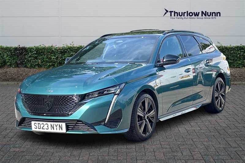 Peugeot 308 SW 1.2 Puretech Gt Premium Estate Eat Euro SD23NYN Blue #6
