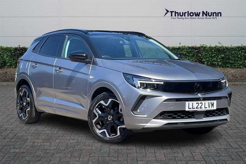 Vauxhall Grandland 1.2 Turbo Ultimate Suv Euro 6 Ss LL22LVM Grey