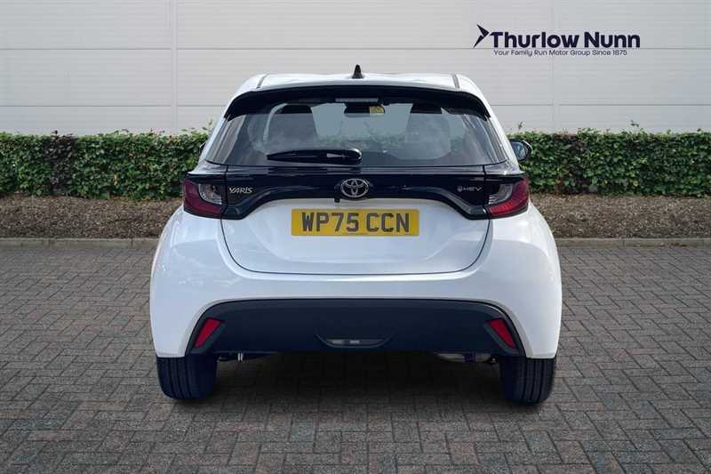 Toyota Yaris 1.5 Vvt-h Icon Hatchback Hybrid E-cvt E WP75CCN White #4