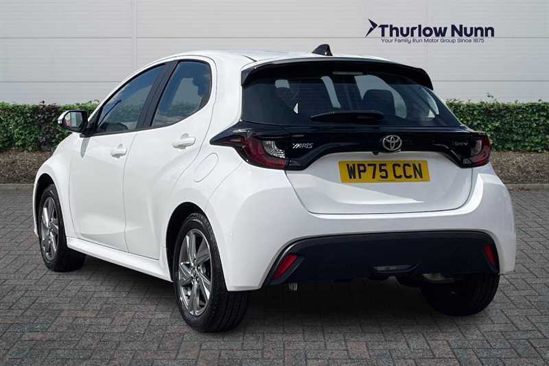 Toyota Yaris 1.5 Vvt-h Icon Hatchback Hybrid E-cvt E WP75CCN White #5