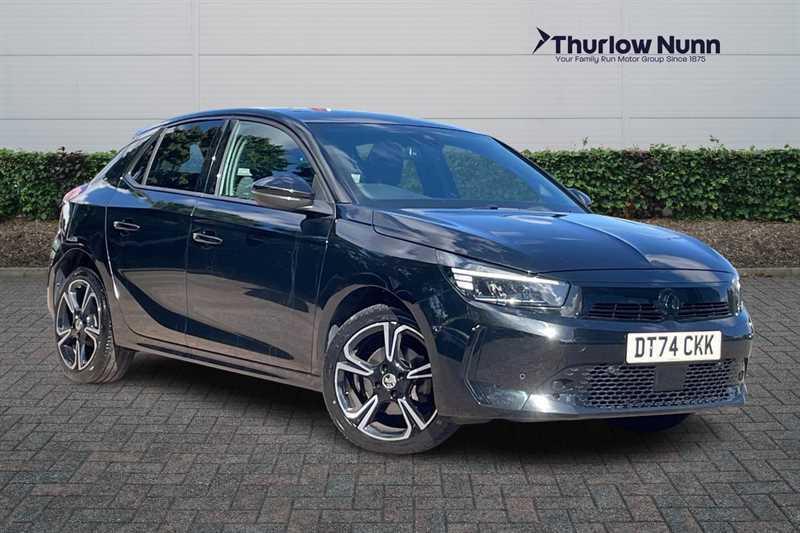 Vauxhall Corsa 1.2 Turbo Gs Hatchback Euro 6 S Black