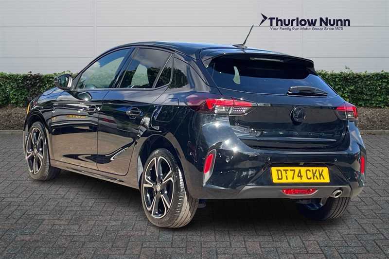 Vauxhall Corsa 1.2 Turbo Gs Hatchback Euro 6 S DT74CKK Black #4