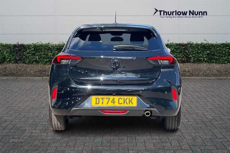 Vauxhall Corsa 1.2 Turbo Gs Hatchback Euro 6 S DT74CKK Black #3