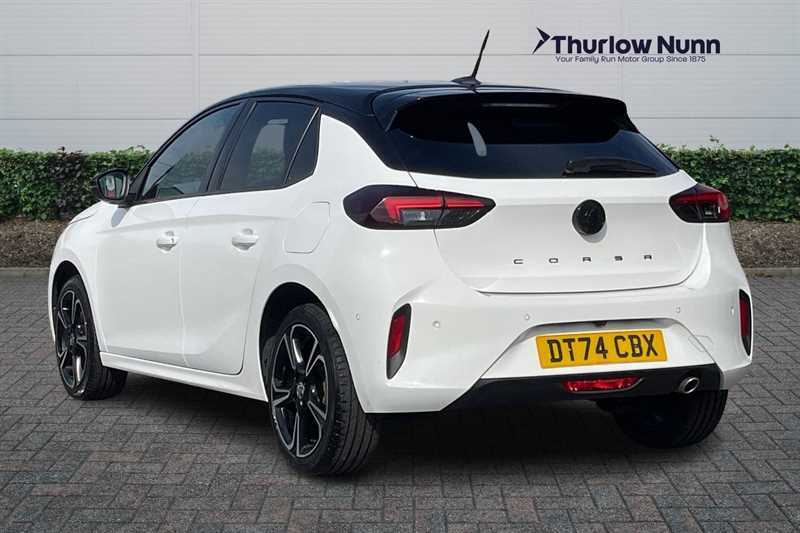 Vauxhall Corsa 1.2 Turbo Gs Hatchback Euro 6 S DT74CBX White #5