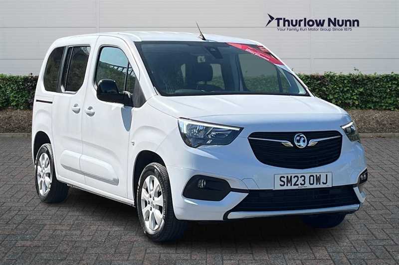 Vauxhall Combo Life 1.5 Turbo D 100 Ps Se Mpv White