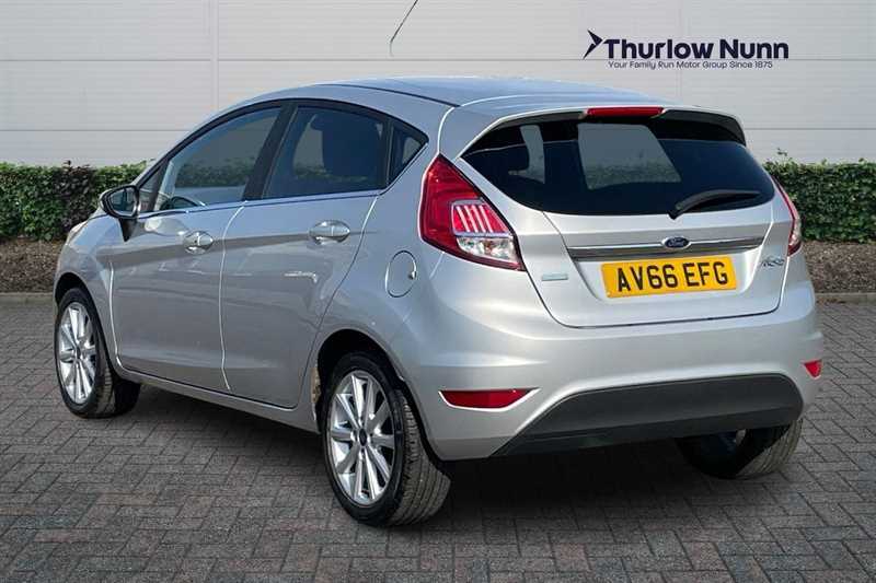 Ford Fiesta 1.0T Ecoboost Titanium Hatchback AV66EFG Silver #4