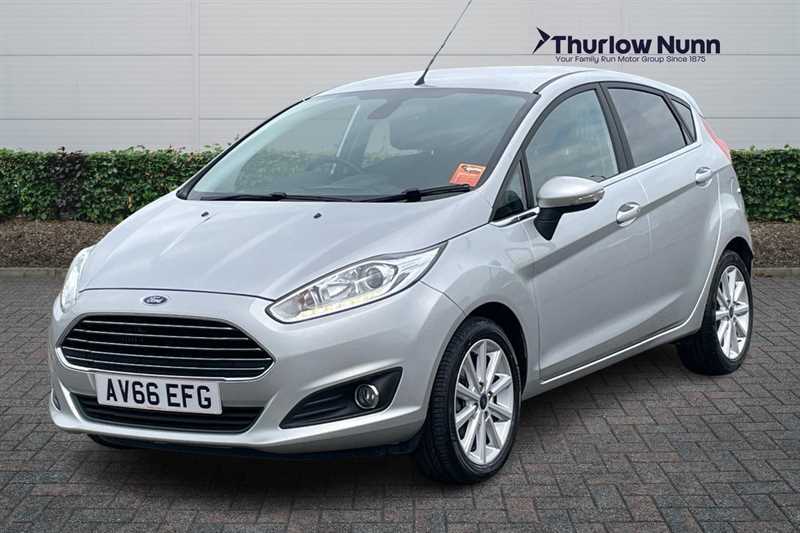 Ford Fiesta 1.0T Ecoboost Titanium Hatchback AV66EFG Silver #3