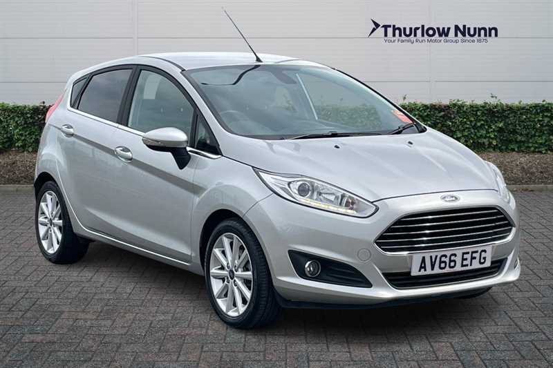 Ford Fiesta 1.0T Ecoboost Titanium Hatchback Silver