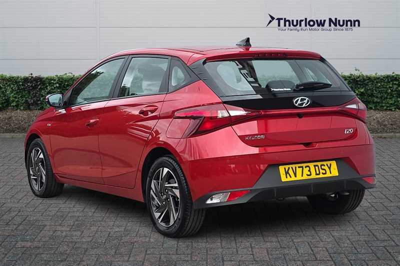 Hyundai I20 1.0 T-gdi Mhev Se Connect Hatchback Hyb KV73DSY Red #5