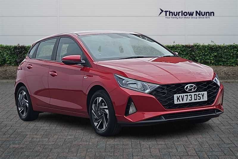 Hyundai I20 1.0 T-gdi Mhev Se Connect Hatchback Hyb Red