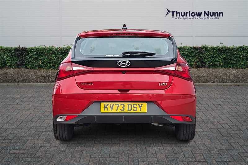 Hyundai I20 1.0 T-gdi Mhev Se Connect Hatchback Hyb KV73DSY Red #4