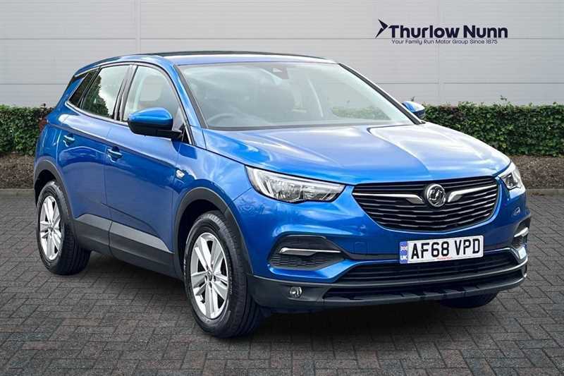 Vauxhall Grandland X 1.6 Turbo D Blueinjection 120 Ps Se Diese AF68VPD Blue