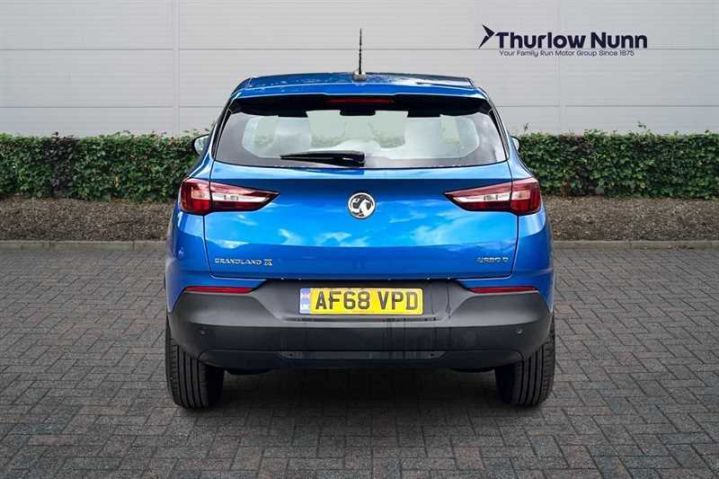 Vauxhall Grandland X 1.6 Turbo D Blueinjection 120 Ps Se Diese AF68VPD Blue #4