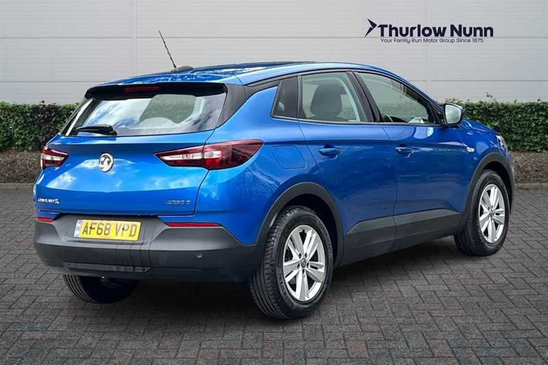 Vauxhall Grandland X 1.6 Turbo D Blueinjection 120 Ps Se Diese AF68VPD Blue #3