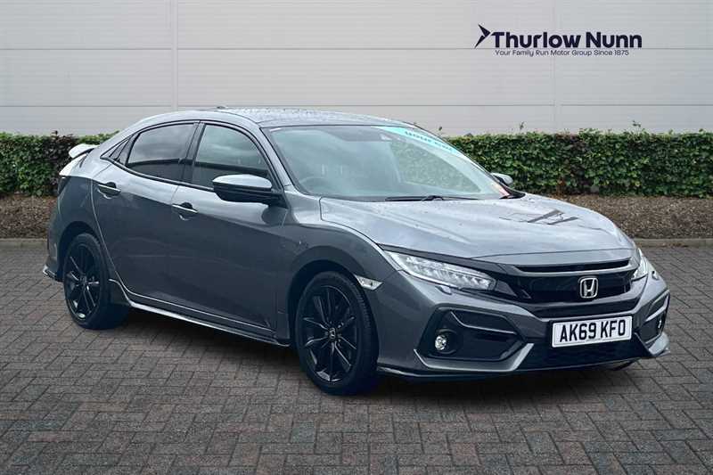 Honda Civic 1.0 Vtec Turbo Ex Sport Line Hatchback Grey