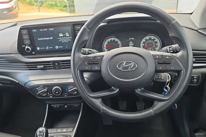 Hyundai I20 1.0 T-gdi 100Ps Se Connect 48 Volt Hybrid Blue #11