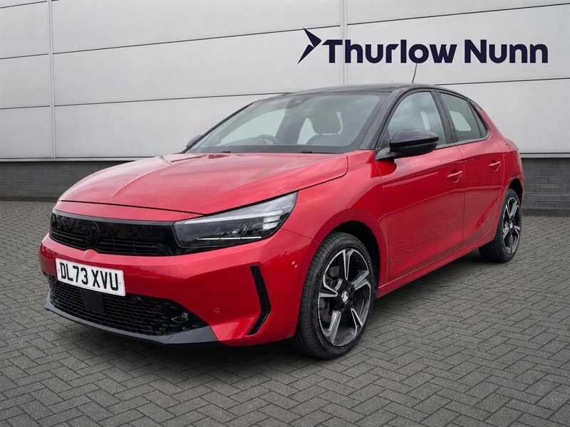 Vauxhall Corsa Gs 1.2 Turbo Startstop 100Ps DL73XVU Red #3