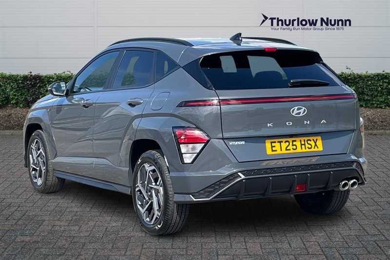 Hyundai Kona 1.6 T-gdi N Line Suv Euro 6 Ss Grey #4