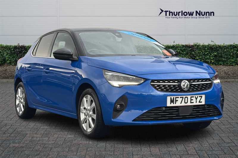 Vauxhall Corsa 1.2 Turbo Elite Nav Hatchback Eu Blue
