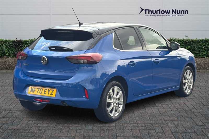 Vauxhall Corsa 1.2 Turbo Elite Nav Hatchback Eu MF70EYZ Blue #3