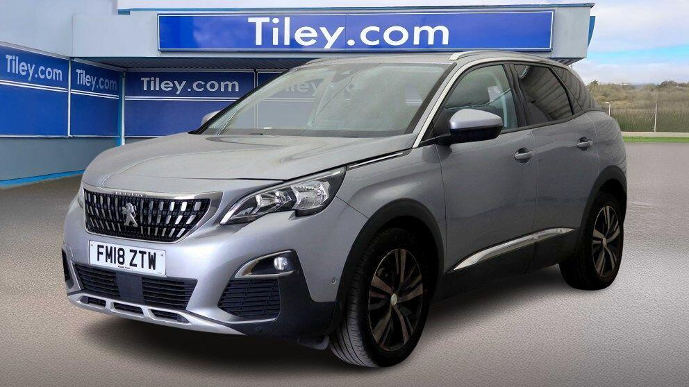 Peugeot 3008 1.2 Puretech Allure Euro 6 Ss Grey #2