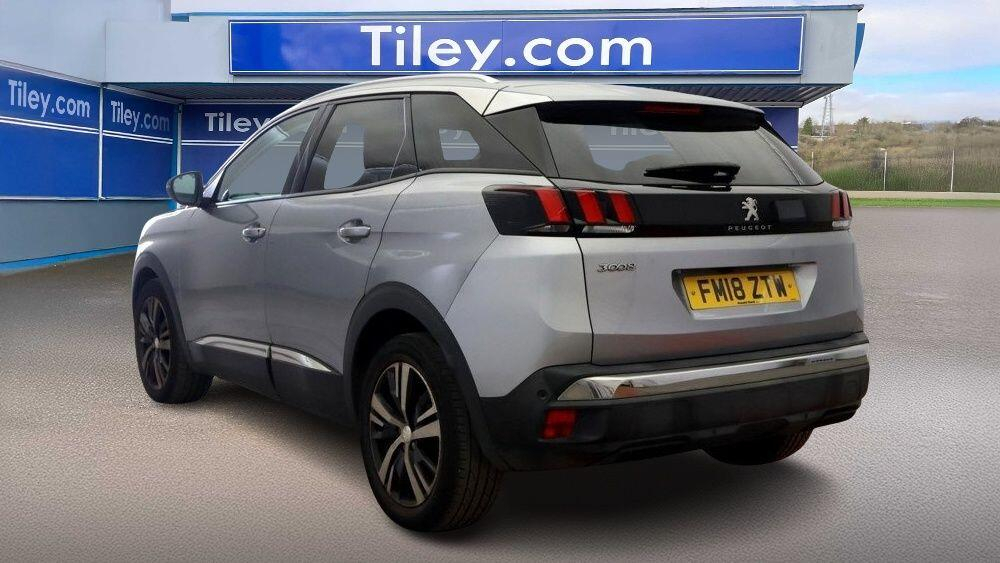 Peugeot 3008 1.2 Puretech Allure Euro 6 Ss Grey #5