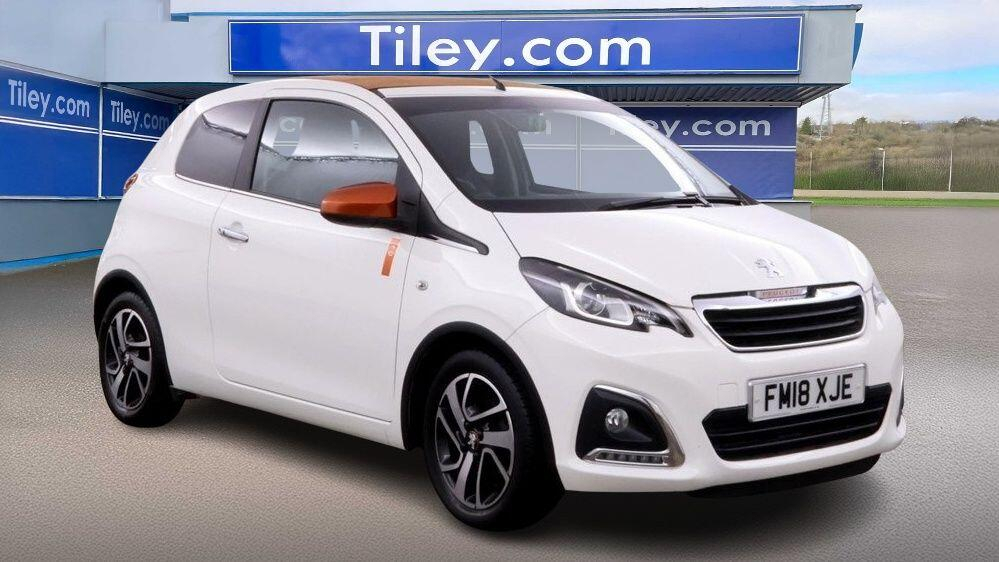 Peugeot 108 1.2 Puretech Roland Garros Top Euro 6 White