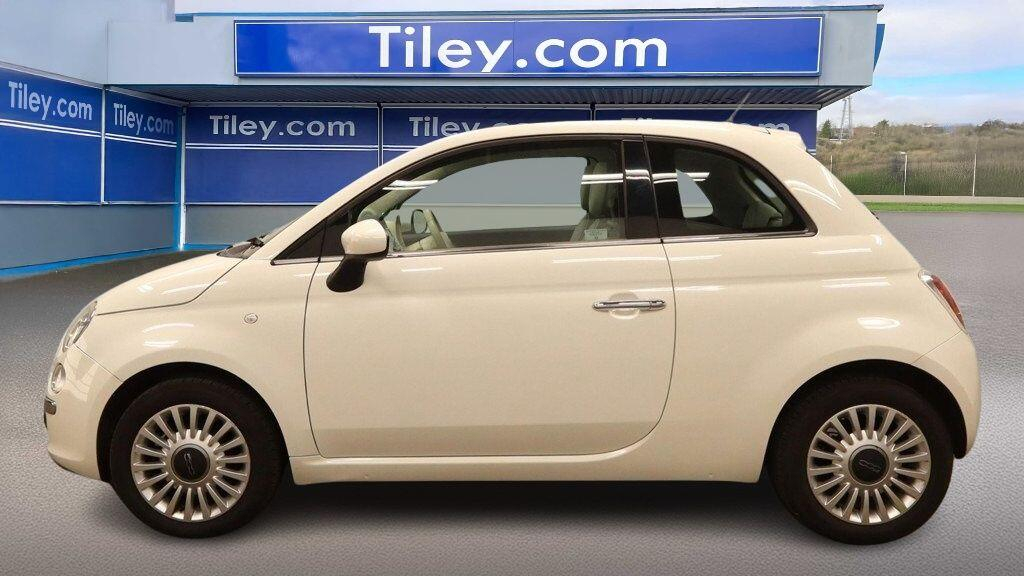 Fiat 500 1.2 Lounge Euro 5 Ss White #3