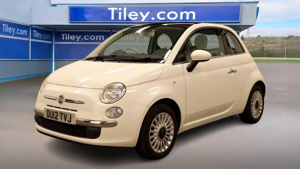 Fiat 500 1.2 Lounge Euro 5 Ss White #2