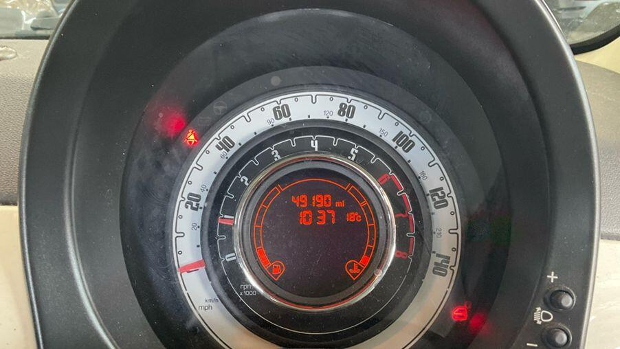 Fiat 500 Lounge 30 Taxglass Roofair White #9