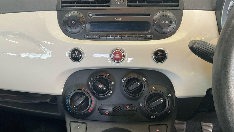 Fiat 500 Lounge 30 Taxglass Roofair White #8