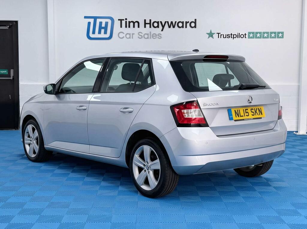 Skoda Fabia 1.4 Tdi Se L Dsg Euro 6 Ss Silver #3
