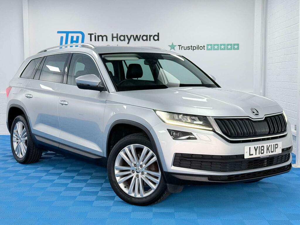 Skoda Kodiaq 2.0 Tdi Se L 4Wd Euro 6 Ss 7 Seat Silver