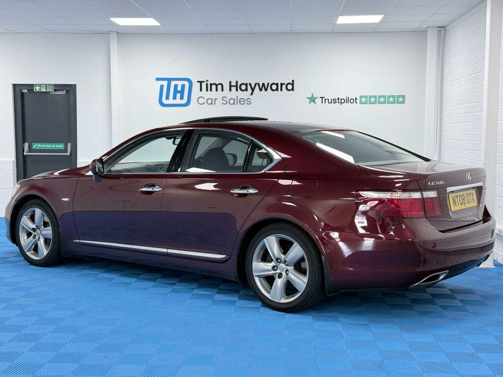 Lexus LS 4.6 460 V8 Se-l Euro 4 Red #4