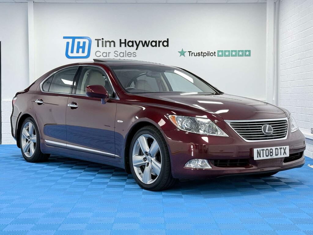 Lexus LS 4.6 460 V8 Se-l Euro 4 Red