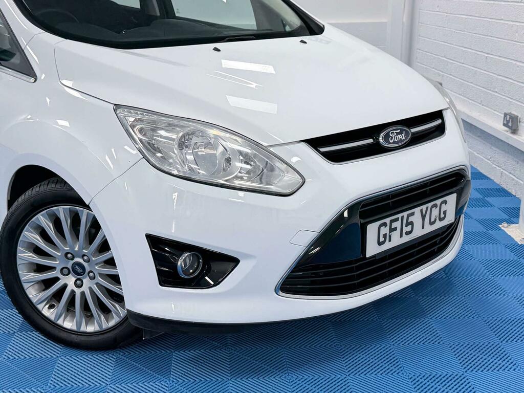 Ford C-Max 1.0T Ecoboost Titanium X Mpv Eur White #40