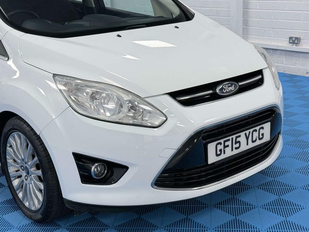 Ford C-Max 1.0T Ecoboost Titanium X Mpv Eur White #31