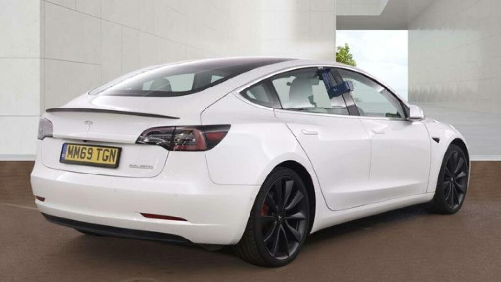 Tesla Model 3 Dual Motor Performance 4Wde Performanc MM69TGN White #5