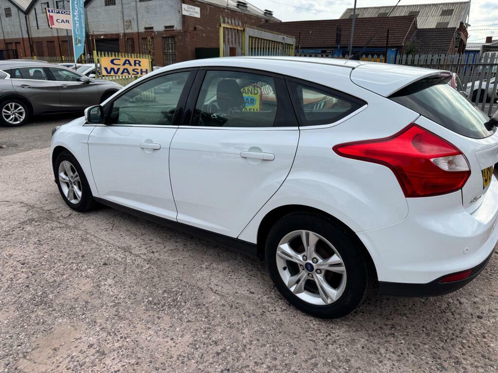 Ford Focus 1.6 Zetec Powershift Euro 5 White #5
