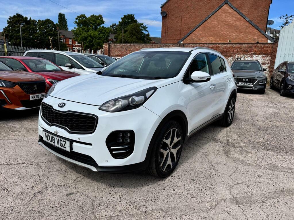Kia Sportage 1.6 T-gdi Gt-line Awd Euro 6 White #3
