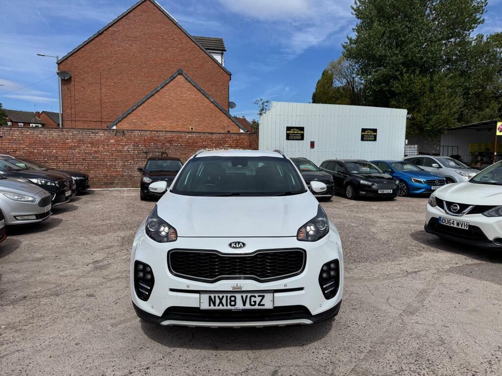 Kia Sportage 1.6 T-gdi Gt-line Awd Euro 6 White #2