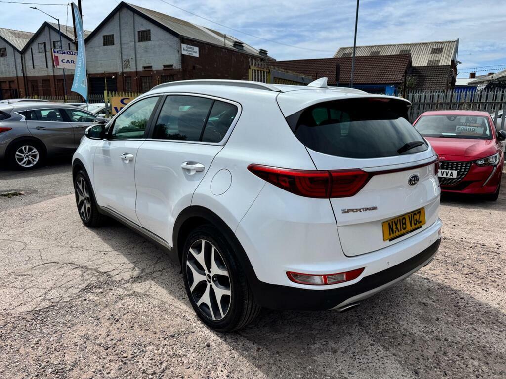 Kia Sportage 1.6 T-gdi Gt-line Awd Euro 6 White #4