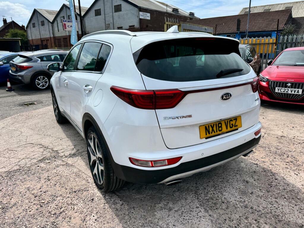 Kia Sportage 1.6 T-gdi Gt-line Awd Euro 6 White #5