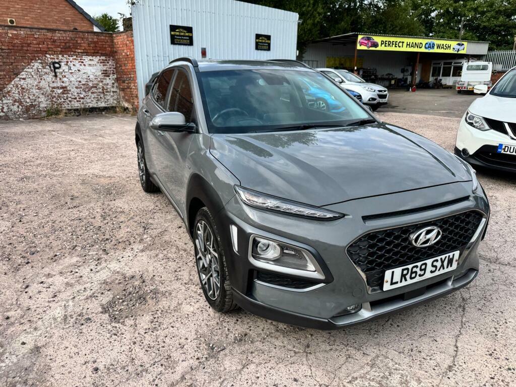 Hyundai Kona 1.6 H-gdi Premium Se Dct Euro 6 S S LR69SXW Grey