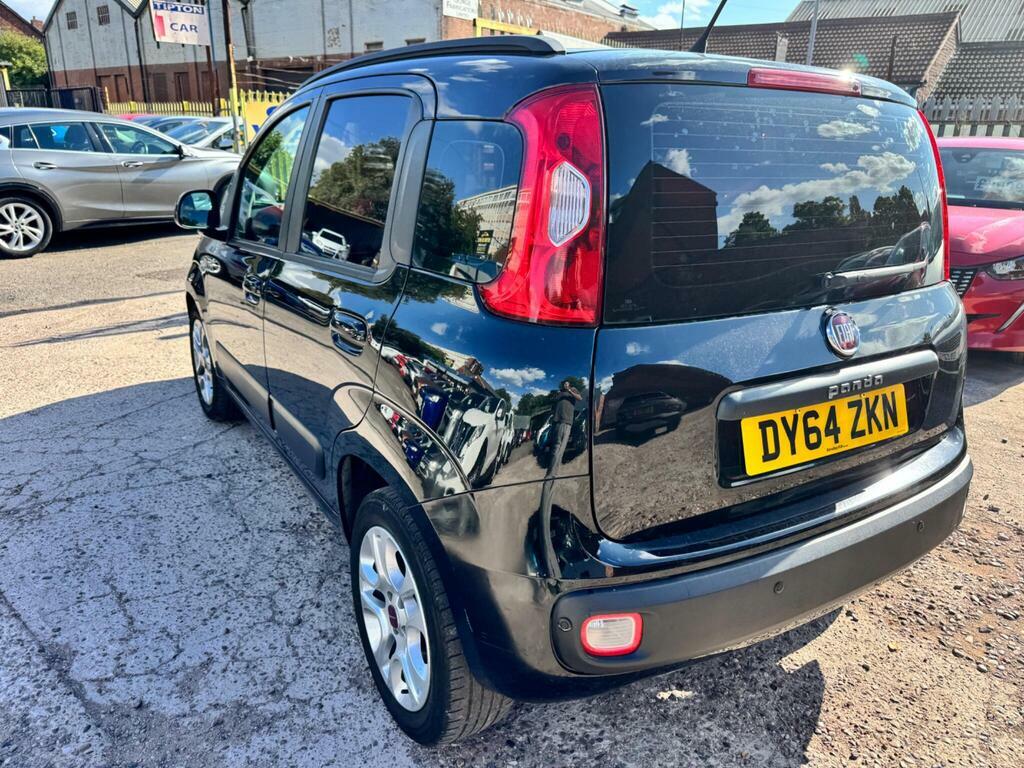 Fiat Panda 1.2 Lounge Euro 6 DY64ZKN Black #4